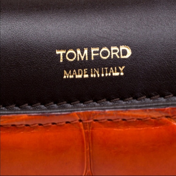 Tom Ford Alligator Skin Tara T-clasp crossbody❤️❤️ - Picture 6 of 8